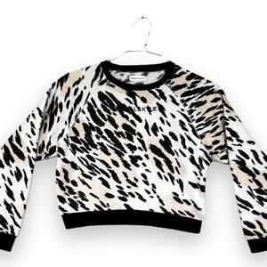 Cheetah Print Sweatshirt